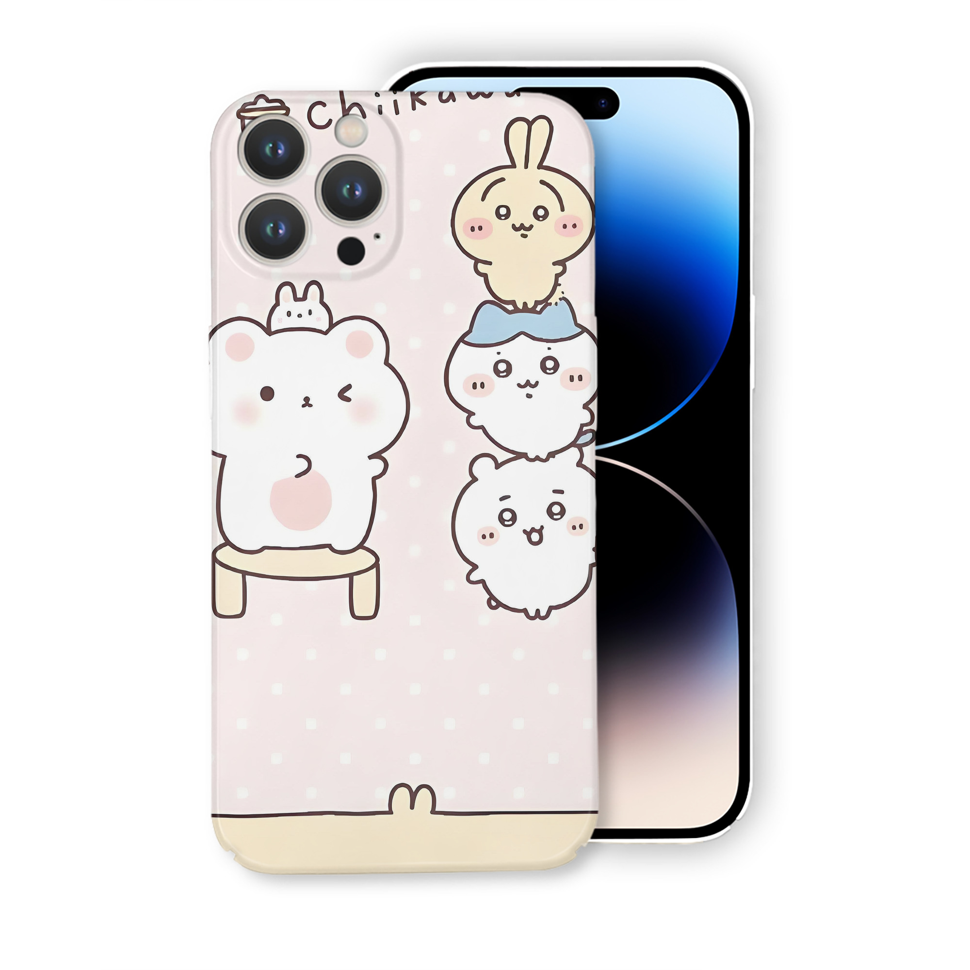 （画像用） ちいかわ Chii-kawa 【iPhone 14シリーズ対応】ハードケース